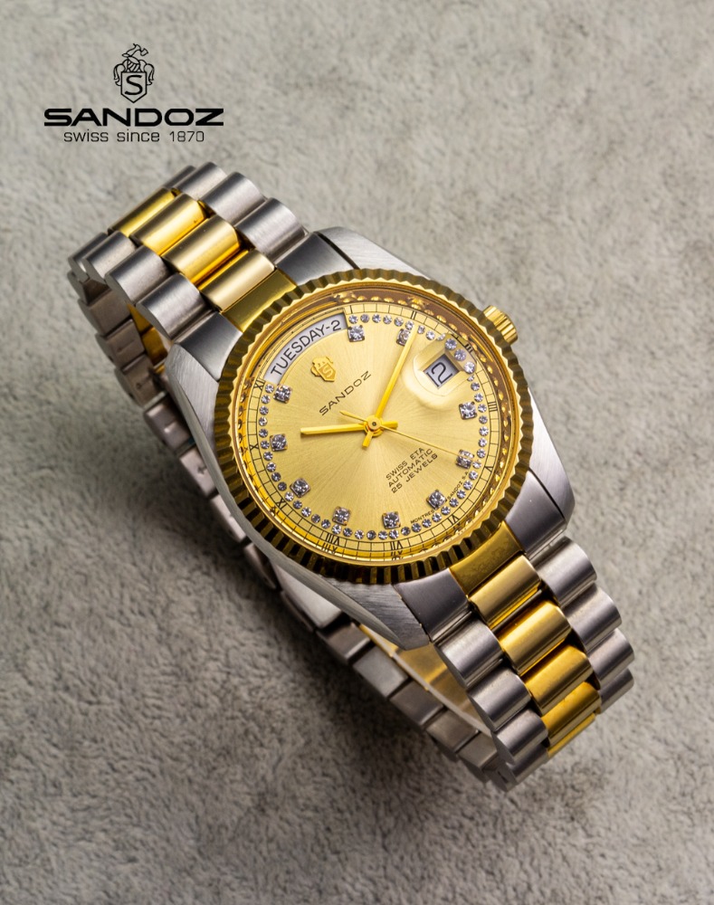 SVSZ-01 산도즈 데이데이트 남자 명품 시계
