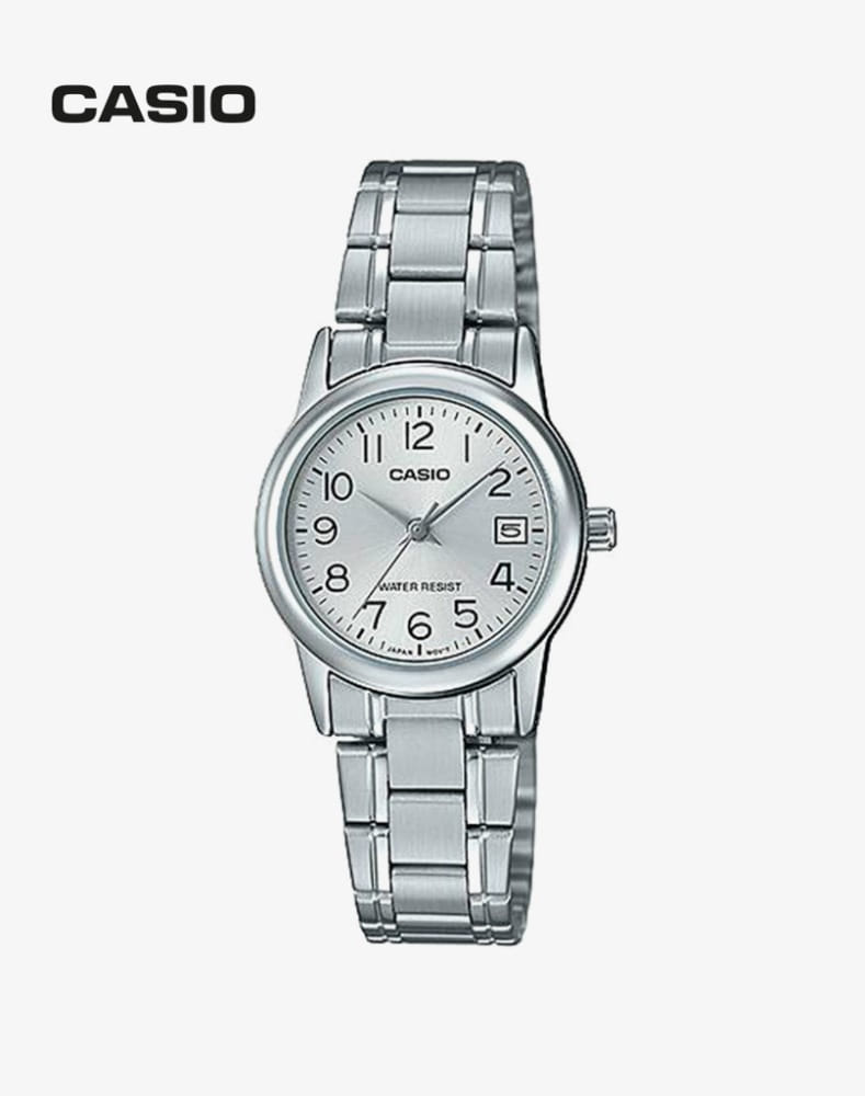 [CASIO] LTP-V002D-7B 여자 여성 메탈 패션 손목 시계